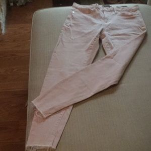 Mid rise skinny jeans
